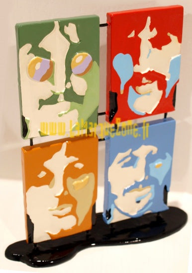 Funko Pop! John Lennon Avec Lunettes Psychédéliques – Figurine Vinyle Collection – Cadeau Fan De Musique