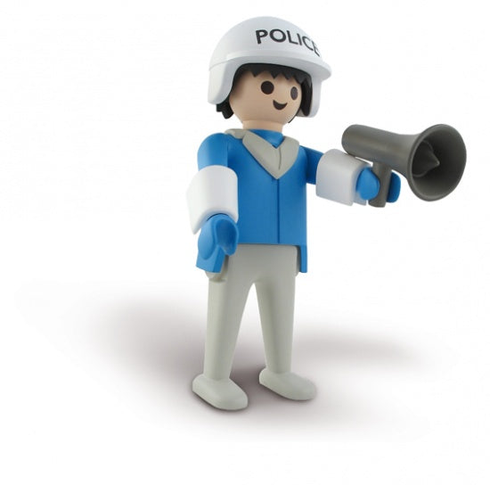 PLAYMOBIL: LE POLICIER - statuette résine 23 cm