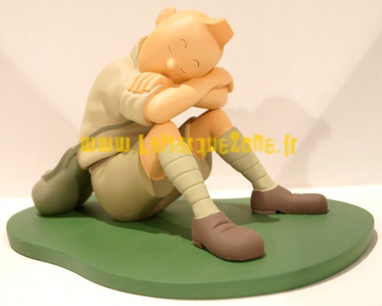 TINTIN: TINTIN DORT - statuette résine