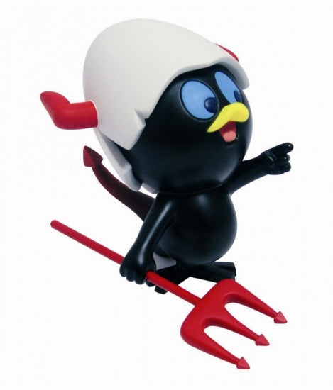 CALIMERO: CALIMERO DIABLE - statuette résine 8 cm
