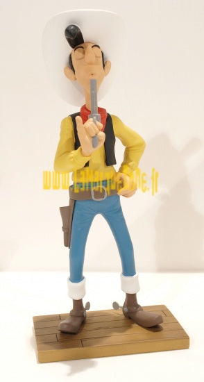 LUCKY LUKE: APRES LE TIR - statuette résine 22 cm