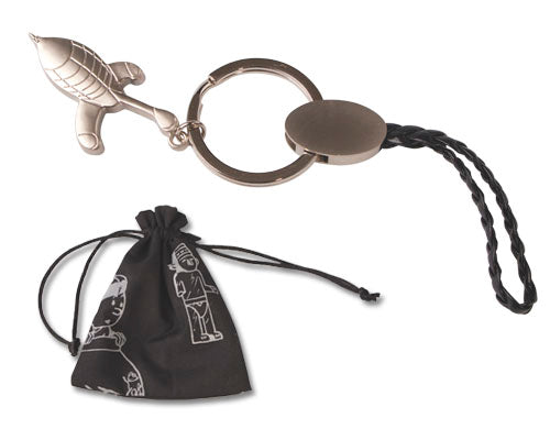 TINTIN: FUSEE - porte-clés métallique 5 cm