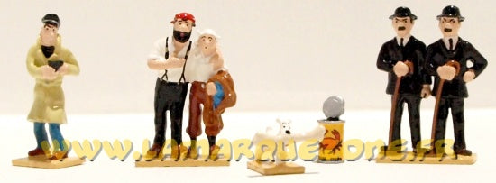 TINTIN: MINI SERIE "LE CRABE AUX PINCES D'OR"