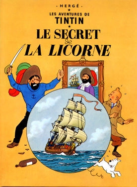 TINTIN: LE SECRET DE LA LICORNE - carte postale