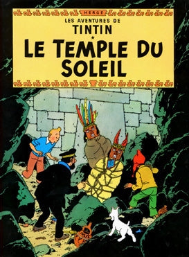 TINTIN: LE TEMPLE DU SOLEIL - carte postale