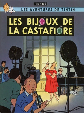 TINTIN: LES BIJOUX DE LA CASTAFIORE - carte postale