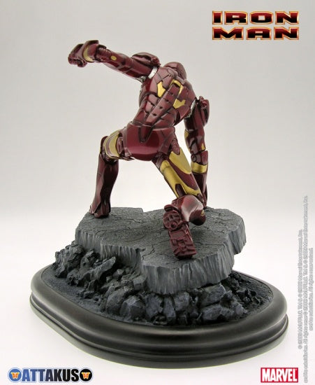 RARE GRANDE STATUE HOBBY MASTER IRON MAN N° 5 RESINE 45 CM A RARE GRANDE STATUE HOBBY MASTER IRON MAN N° 5 RESINE 45 CM A