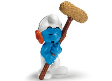 LES SCHTROUMPFS: SCHTROUMPF INGENIEUR DU SON