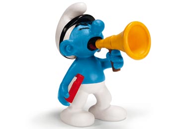 LES SCHTROUMPFS: SCHTROUMPF PRODUCTEUR