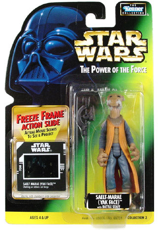 STAR WARS: POTF2 FREEZE FRAME SAELT-MARAE (YAK FACE)