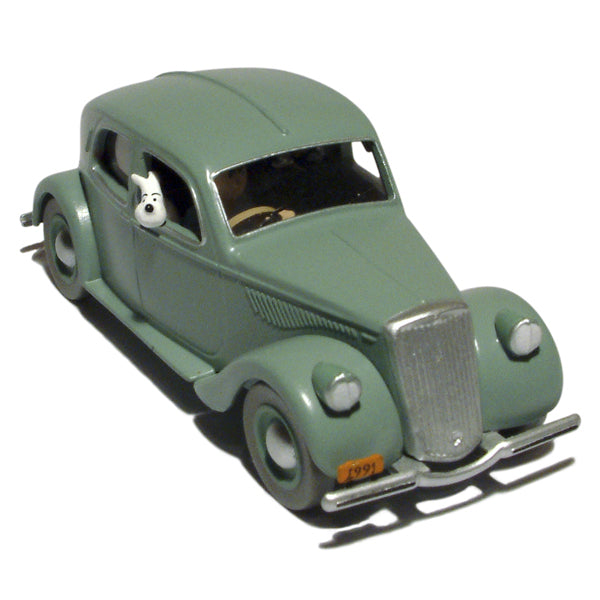 EN VOITURE, TINTIN N°20 - LANCIA APRILIA "AU PAYS DE L'OR NOIR"