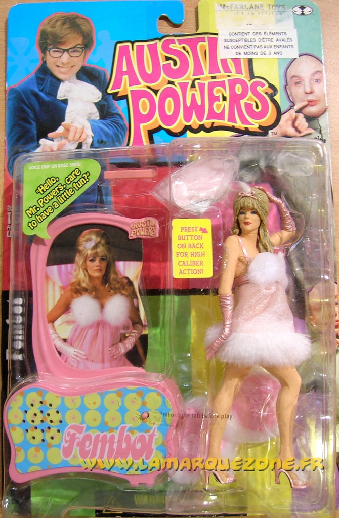 AUSTIN POWERS: FEMBOT FIGURINE ARTICULEE 15 CM