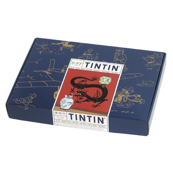 Tintin Herge cube articule puzzle 1 theme cadeaux Moulinsart 2000