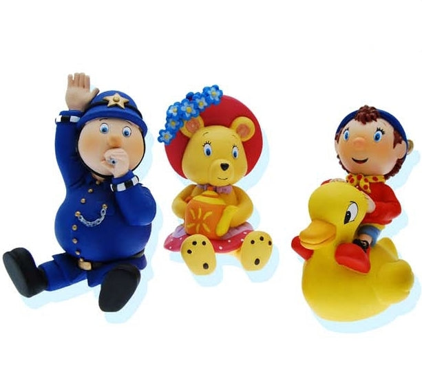 Oui-Oui Et Sa Voiture - Figurines PVC Ideal 1994 - Neuf Sous Blister