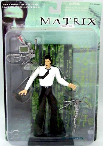 MATRIX: MR. ANDERSON FIGURINE ARTICULEE 16 CM