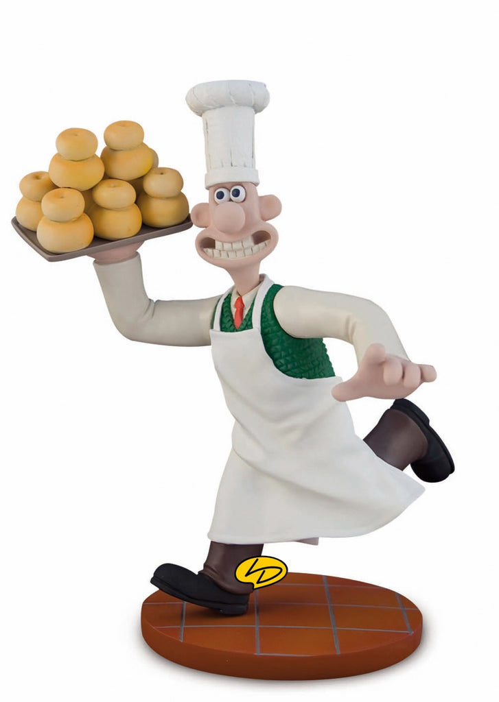 WALLACE & GROMIT: WALLACE, APPRENTI BOULANGER - STATUETTE 19 CM