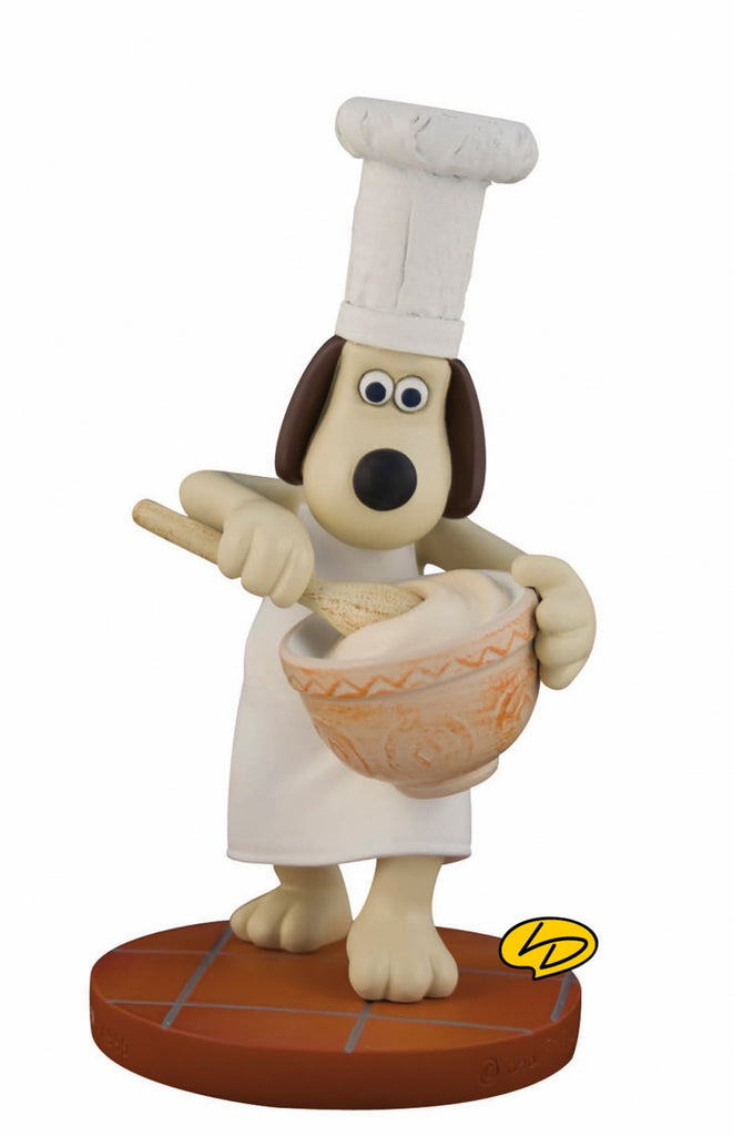 WALLACE & GROMIT: GROMIT, APPRENTI BOULANGER - STATUETTE 13 CM