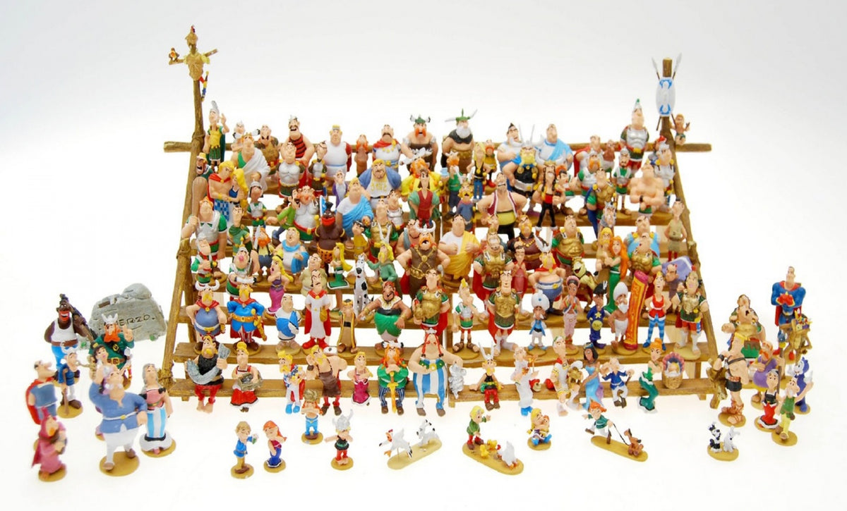 Figurines Pixi Astérix - Uderzo - Boîte & certificat Figurines Pixi Astérix - Uderzo - Boîte & certificat