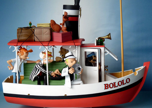 SPIROU: BOLOLO, LE BATEAU DE 