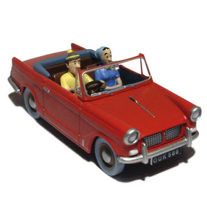 EN VOITURE, TINTIN N°29 - TRIUMPH HERALD "L'ILE NOIRE"