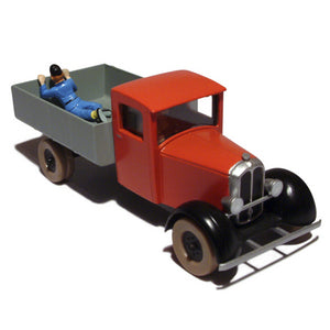EN VOITURE, TINTIN N°36: CAMION MIESSE "LE LOTUS BLEU"