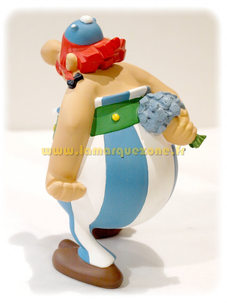 ASTERIX: OBELIX & IDEFIX (collection olympe)- buste en résine 25 cm