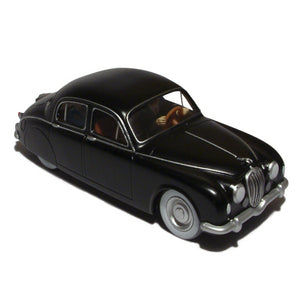 Voiture Miniature Jaguar Des Ravisseurs De Tintin - Échelle 1:24, Neuf, Collection
