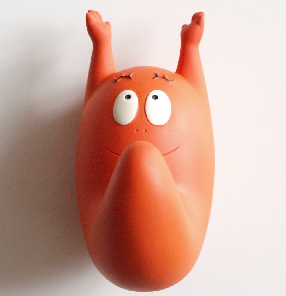 BARBAPAPA - BARBAPATERES "BARBIDUR" - patère en résine 10 cm