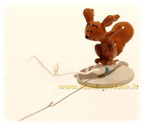 SPIROU - SPIP, LA BATAILLE DU DENTIFRICE - figurines métal