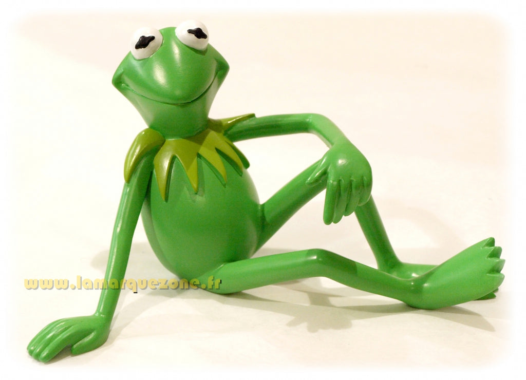 LES MUPPETS: KERMIT ASSIS - statuette résine 16 cm