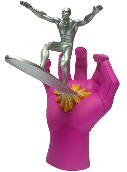 MARVEL: SILVER SURFER "GALACTUS" - statuette résine 24 cm