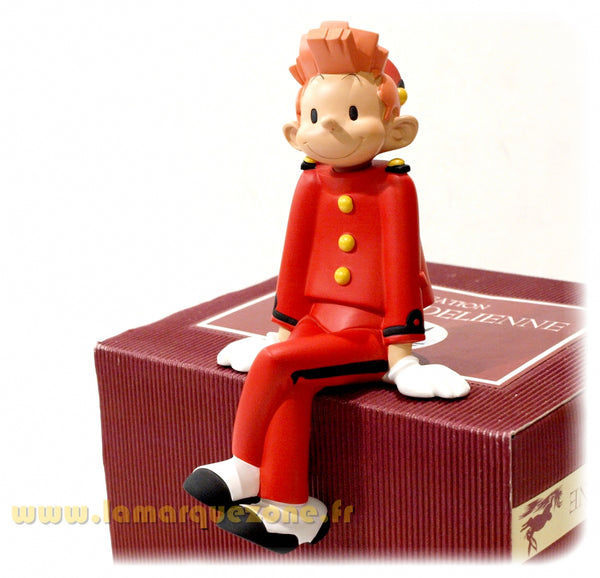 SPIROU - ASSIS - statuette résine 18 cm