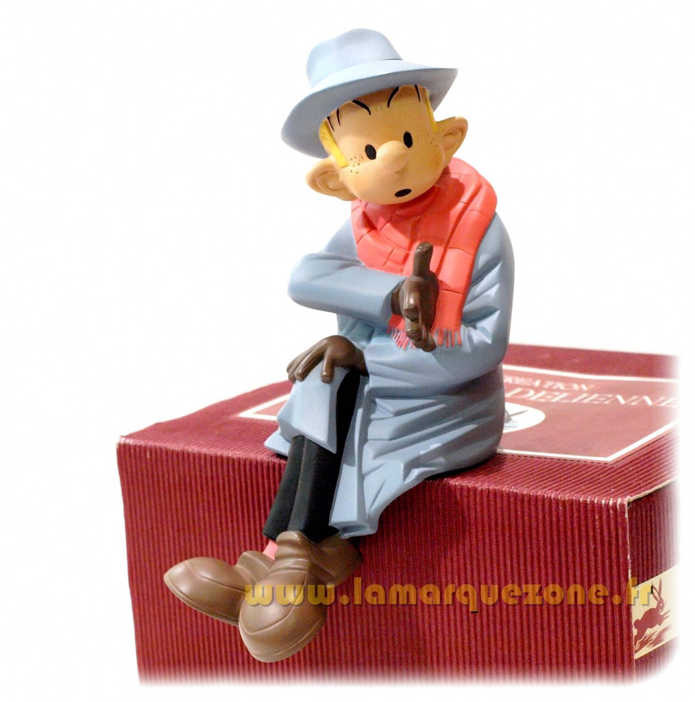 SPIROU - FANTASIO ASSIS - statuette résine 18 cm
