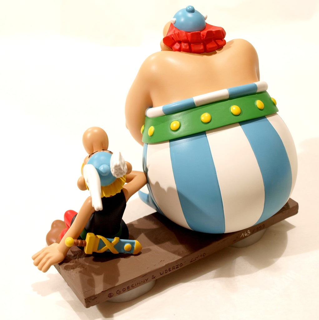 Figurine en résine asterix le gaulois et le... - Figure Series