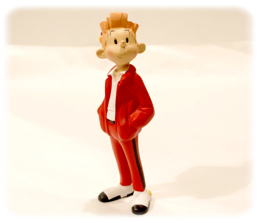 SPIROU - LES MAINS DANS LES POCHES - statuette résine 15 cm