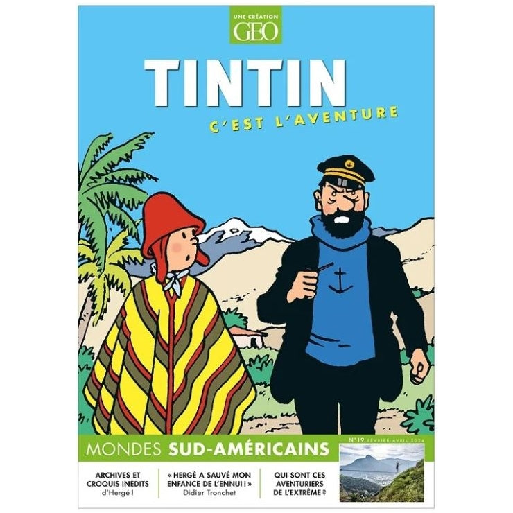 Revue TINTIN C'EST L'AVENTURE N°19 - Fév. - Avril 2024