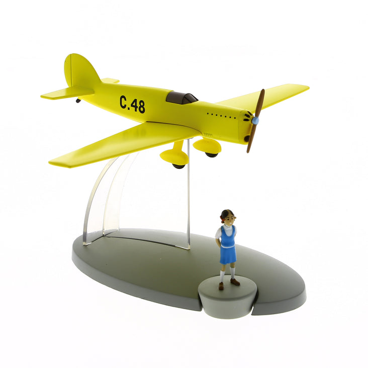 Avion Tintin #29 – L'avion jaune de l'Émir (avec Tintin) - Collection