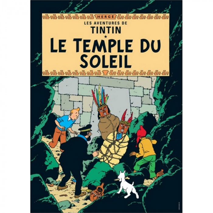 Carte postale Tintin Le Temple du Soleil 1996 (31082)