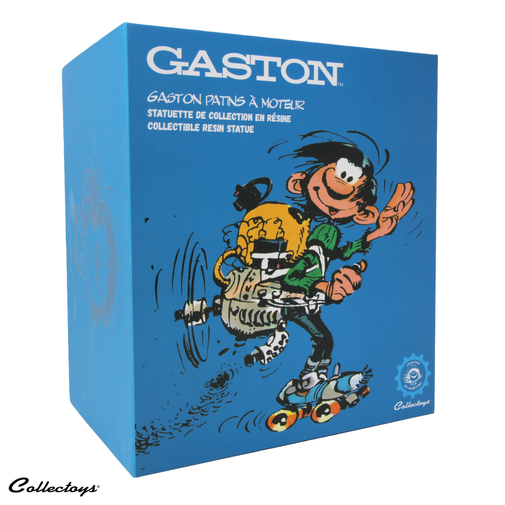 Gaston - Pixi 4706 - Gaston moteur sur patins à roulettes