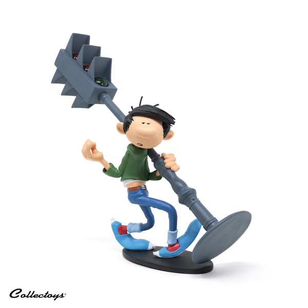 Statuette de collection Les Inventions de Gaston Lagaffe, Feu Tricolore (Franquin) Collectoys 2026 (000329)