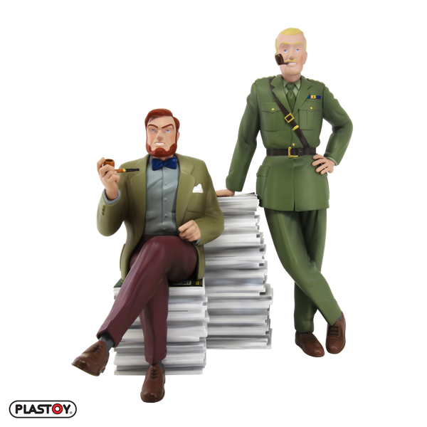 Statuette de collection Blake & Mortimer Pile d'albums Collectoys 2026 (000334)