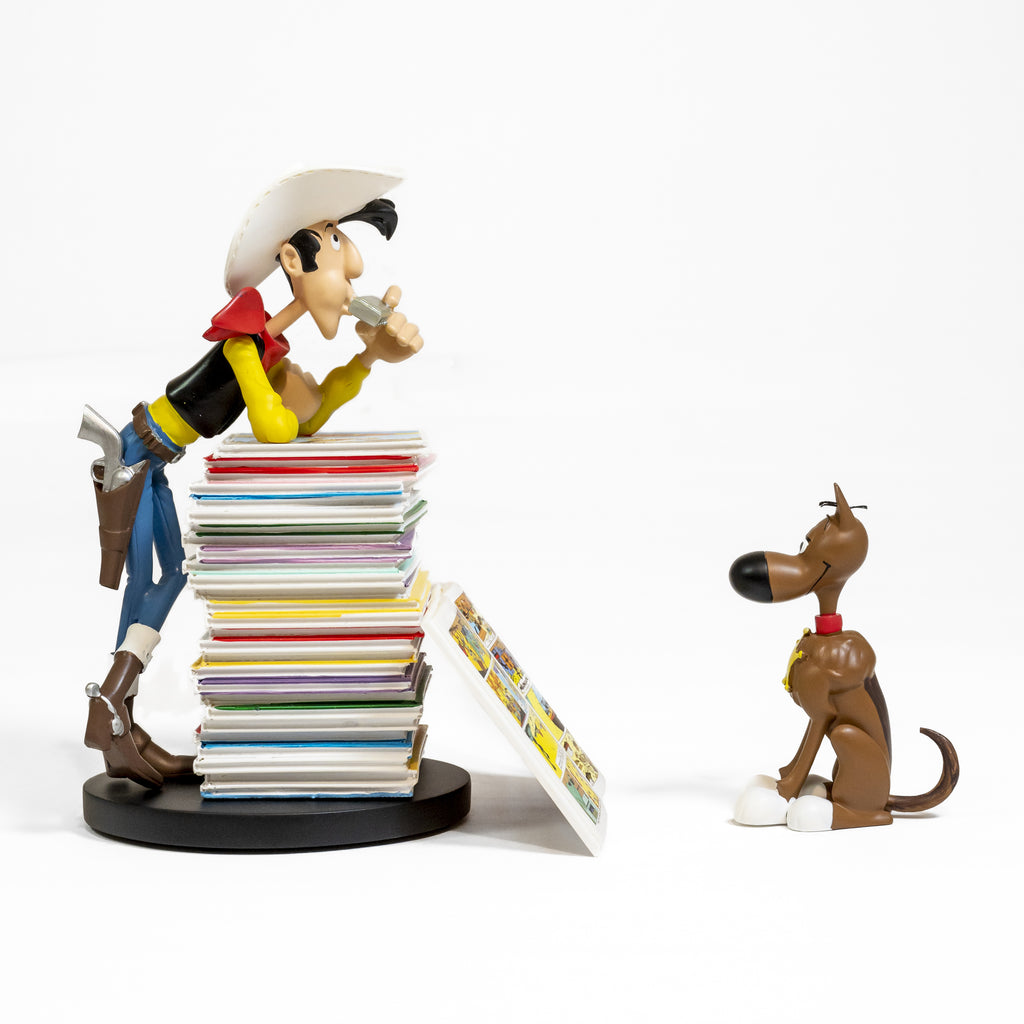 FIGURINES LUCKY LUKE et RANTANPLAN - LEBLON DELIENNE - ATLAS 2009 EUR 19,90 - PicClick FR