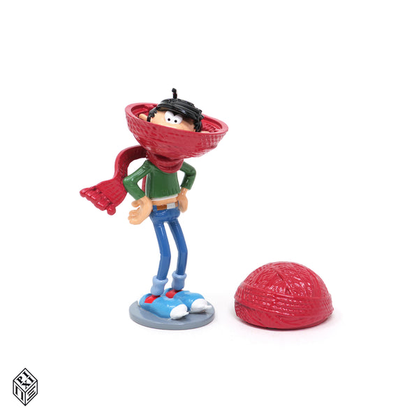 Figurine Pixi classique Gaston Lagaffe et l'écharpe en boule 2026 (06660)