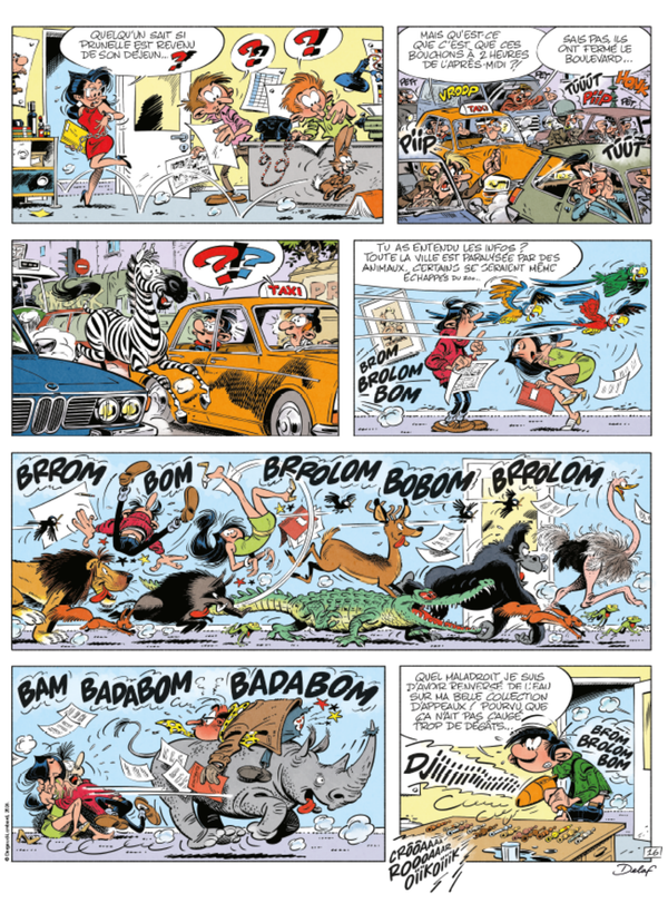 Puzzle Gaston Lagaffe #02 1000 pièces - M-PUZZLE 2026 (DV13494)