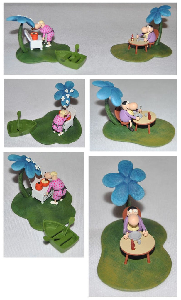 MORDILLO - PARADISE ISLAND - figurine métal