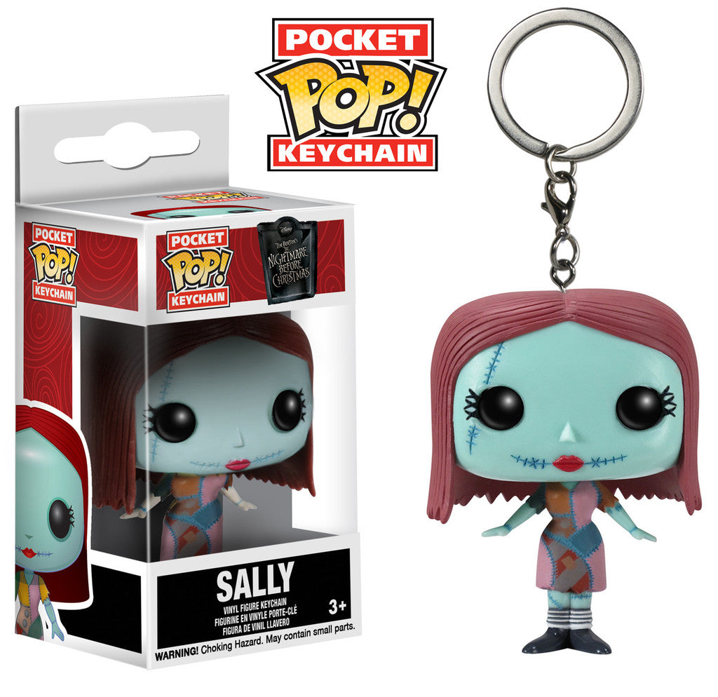 L'ETRANGE NOEL DE MONSIEUR JACK: SALLY, POCKET POP! - porte-clés vinyl 4 cm