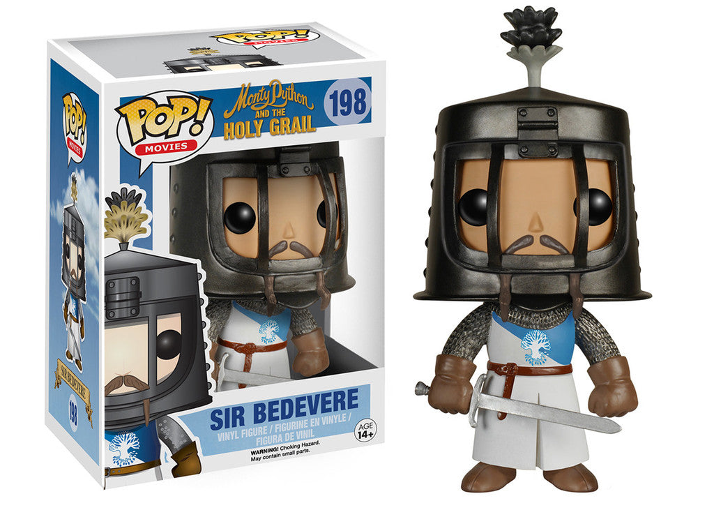 MONTY PYTHON, SACRE GRAAL: SIR BEDEVERE, POP! - figurine vinyl 10 cm