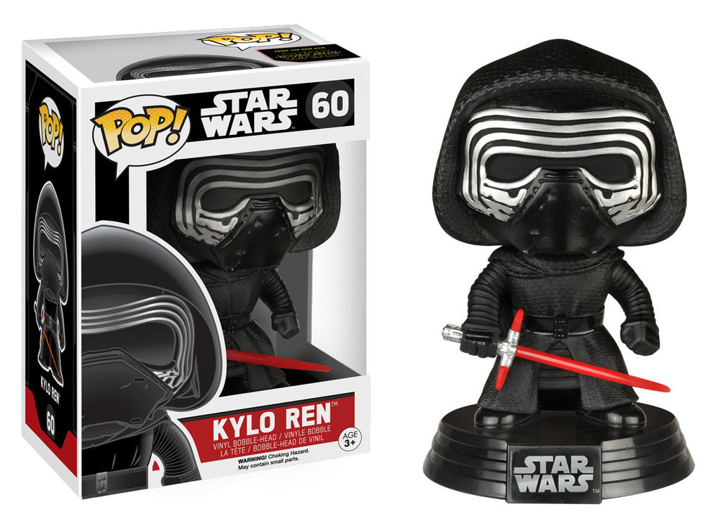STAR WARS, EPISODE VII: KYLO REN, FUNKO POP! - figurine vinyl "bobble-head" 10 cm