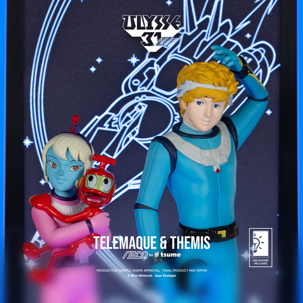 Figurine Ulysse 31: Télémaque & Thémis version Classique, Neon by Tsume 2026