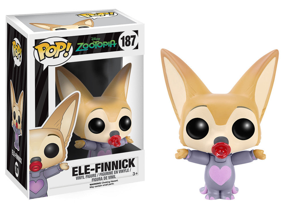 ZOOTOPIE: ELE-FINNICK, FUNKO POP! - figurine vinyl 10 cm